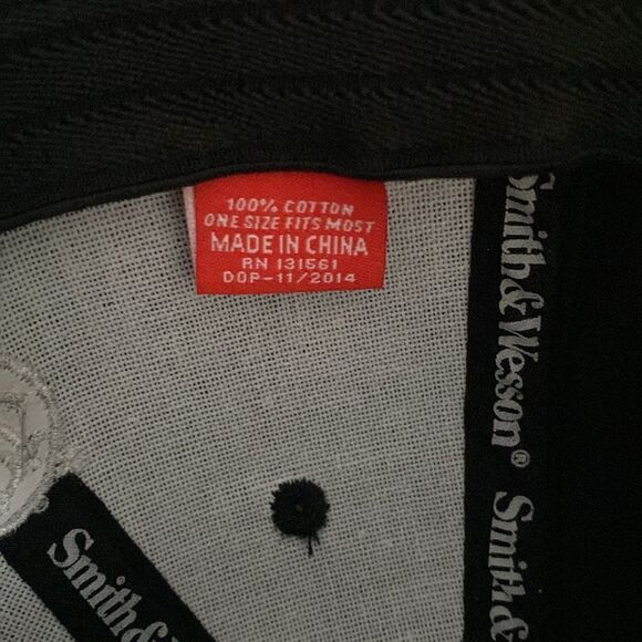SMITH and WESSON by 540 Brand Black Hat One Size - Picture 7 of 7